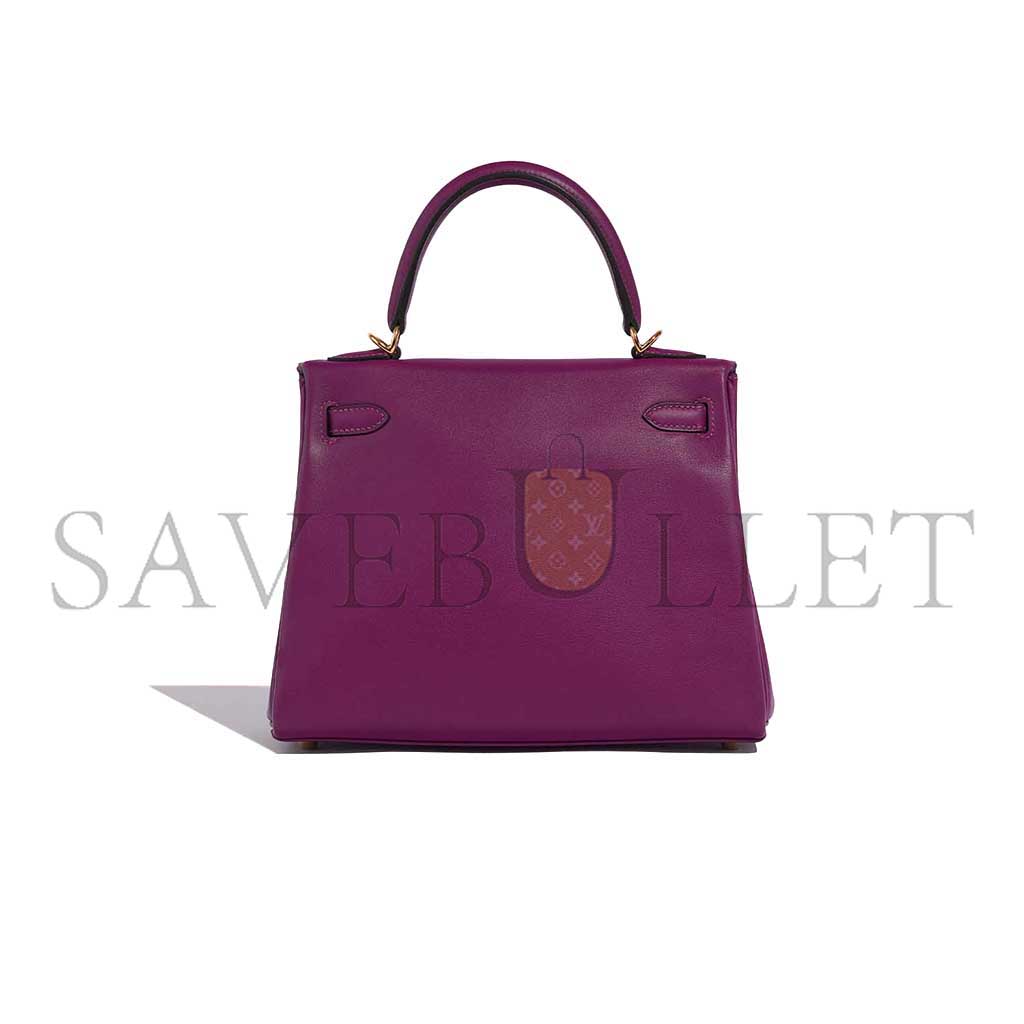 HERMÈS KELLY 25 SWIFT ANEMONE (25*17*7cm)